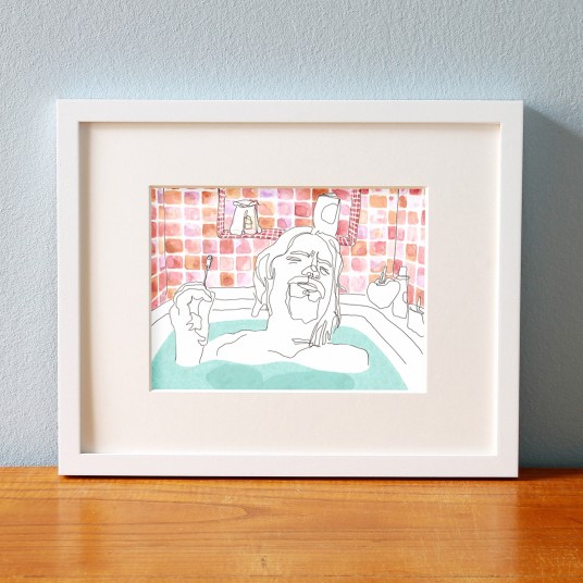 Serie "Portraits of Taking a Bath in Movies": Big Lebowski
