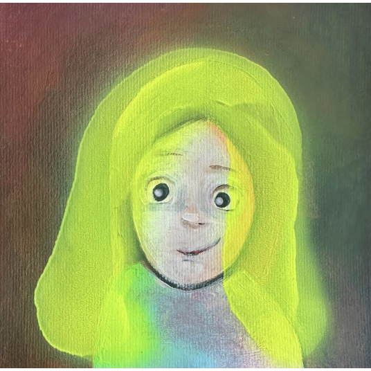 Mädchen mit dem gelben Haar