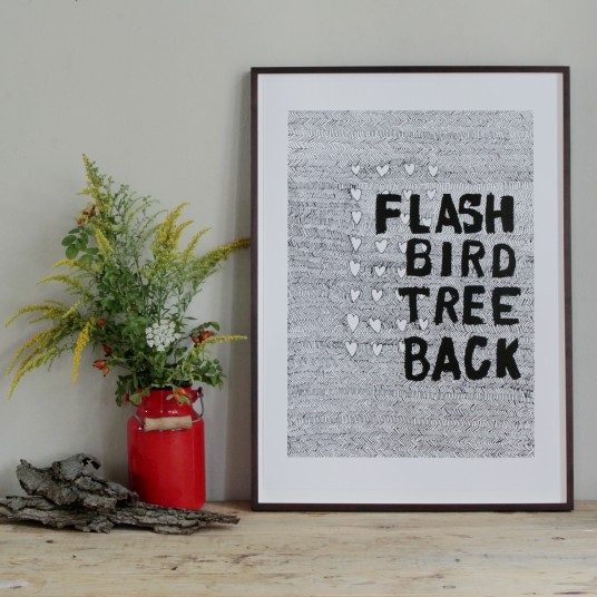 Flash Bird Tree Back (Klaes)