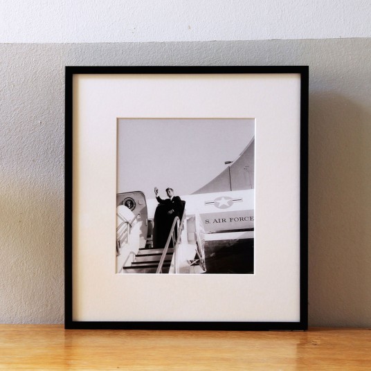John F. Kennedy Abflug mit der Air Force One von Berlin-Tegel