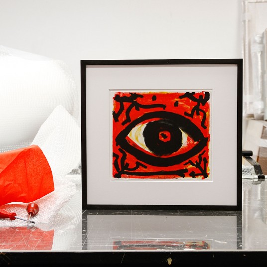 A.R. Penck gerahmt