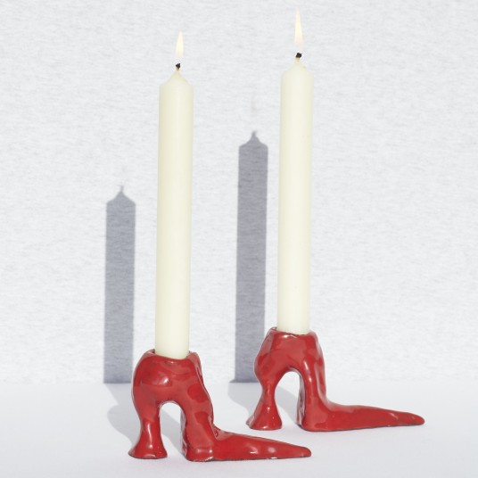 Hot Legs (Candleholders Red)