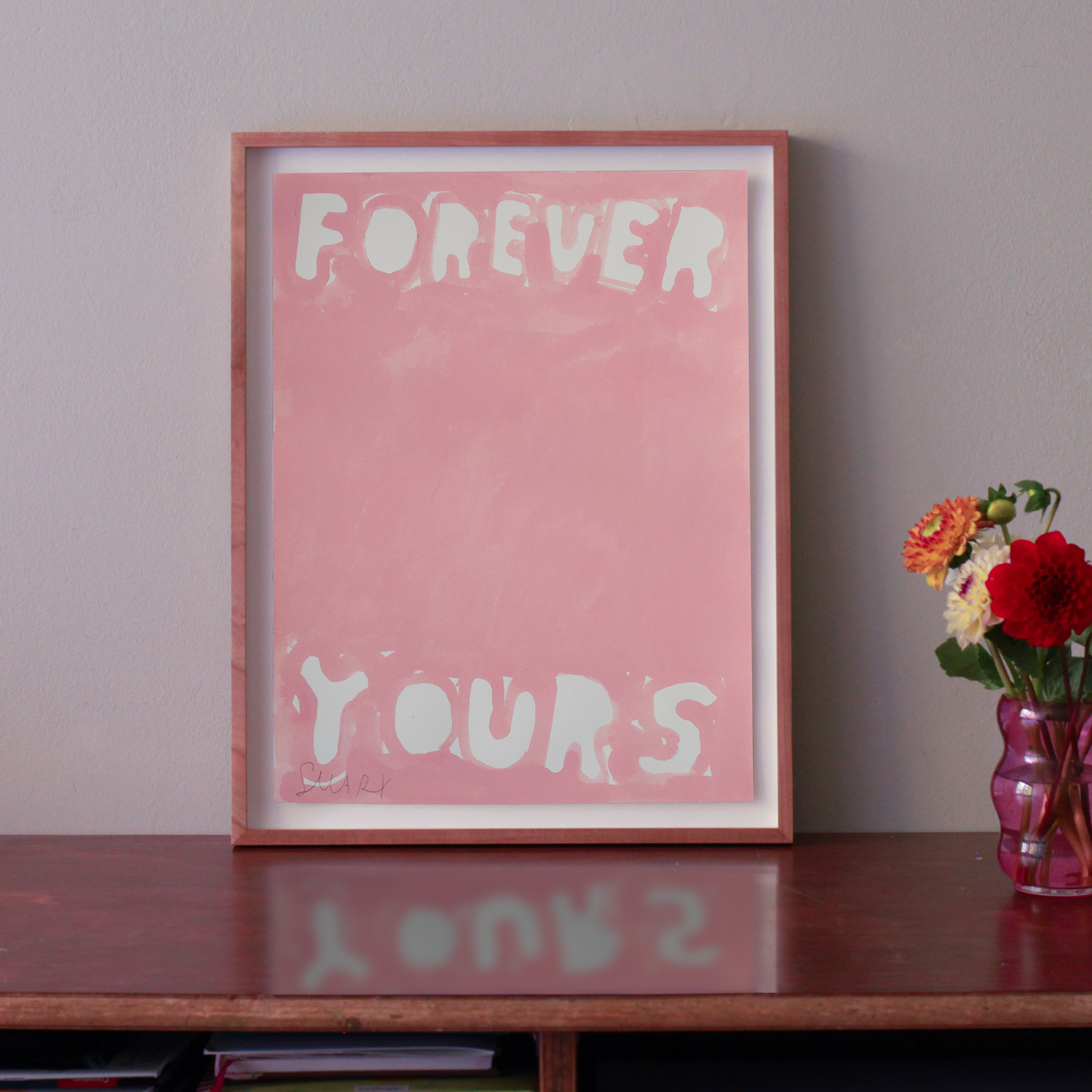 Stefan Marx, Forever yours, 2023, Acryl auf Arches Papier (artflash