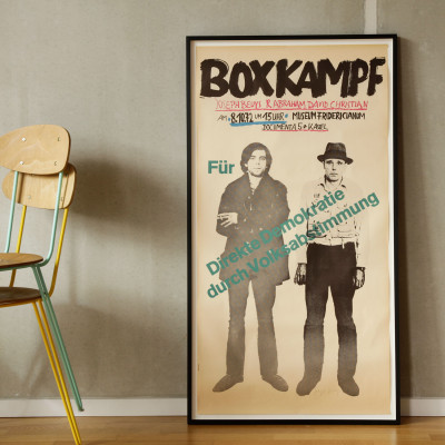 Joseph Beuys, Beuys boxt für Direkte Demokratie
