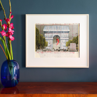 Christo, Arc de Triomphe IV, Project for Paris