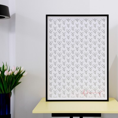 Claes Oldenburg, Mouse Pattern