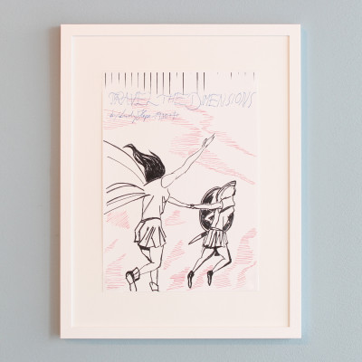 Andy Hope 1930, Travel the Dimensions, 2014, Ditone Print, 29,7 x 21 cm