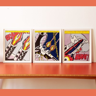 Roy Lichtenstein, As I Opened the Fire