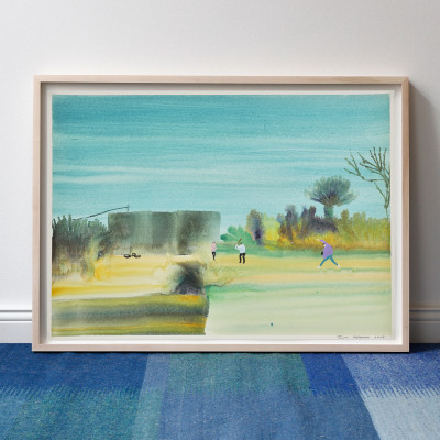 Baseball in a Vacant Lot