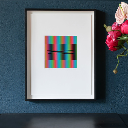 Carlos Cruz-Diez, Induction chromatique à double fréquence