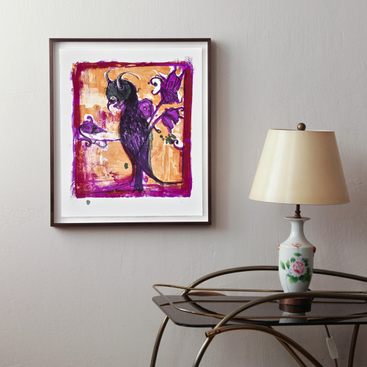 Gert und Uwe Tobias, o.T. (lila)