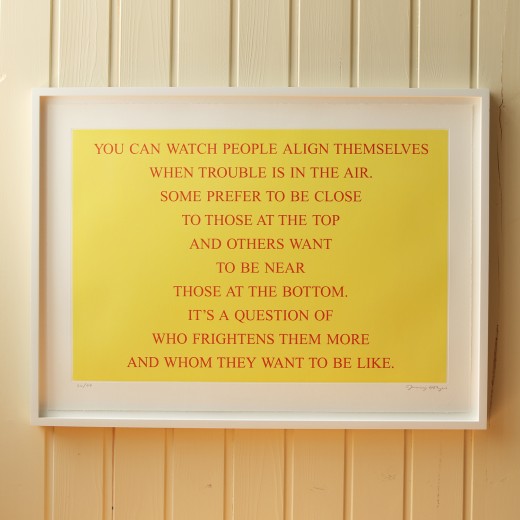 Jenny Holzer, Selection from Living 1980–82