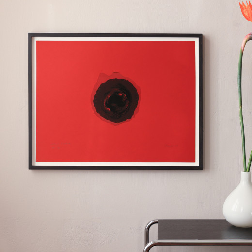 Otto Piene, Schwarze Rose