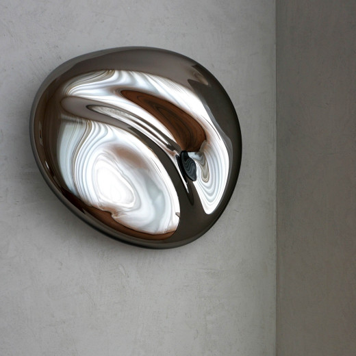 Milena Kling, Contemporary Mirror Sculpture Stone