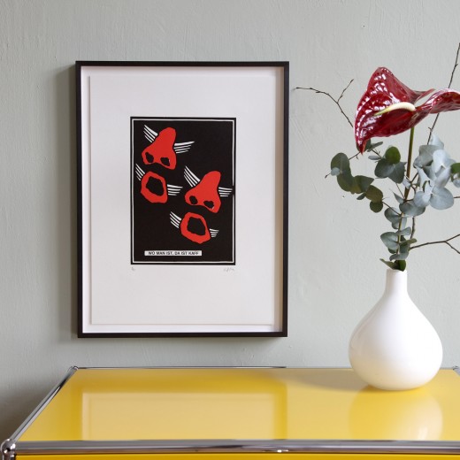 Werner Büttner, WO MAN IST, DA IST KAFF