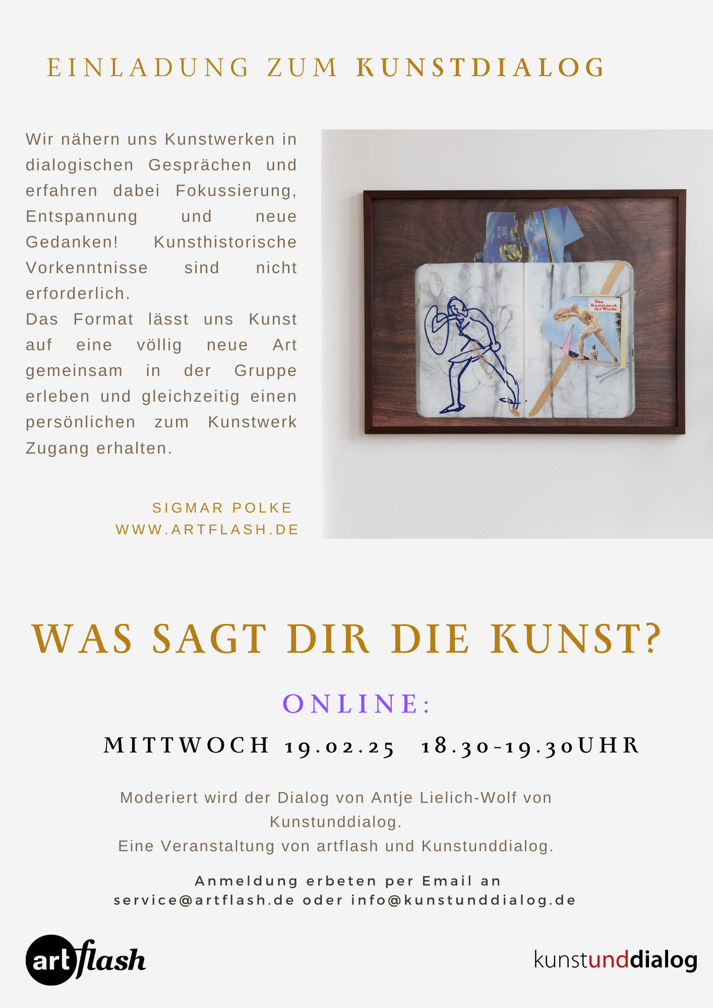 Online-Kunstdialog